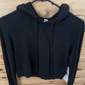 ALO getaway hoodie black